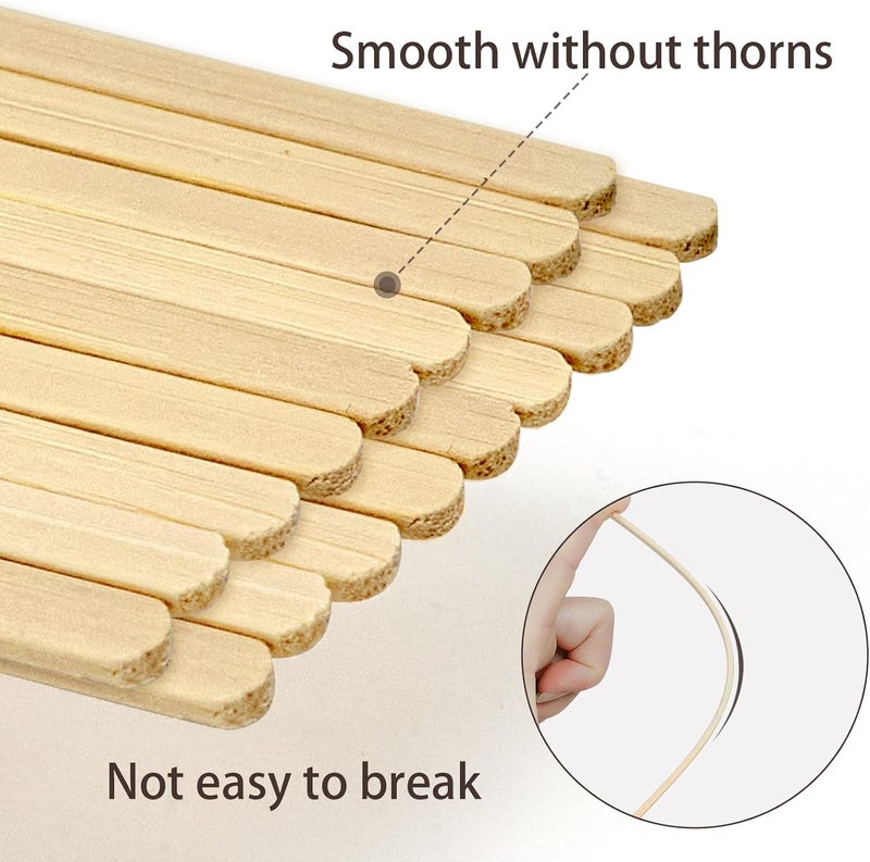 Boesma 100Pcs Bamboo Coffee Stirrers Individually Wrapped – Coffee Stir Sticks 5.5 Inch, Stir Sticks For Coffee Bar, Disposable Stir Sticks for Coffee and Cocktail - Image 4